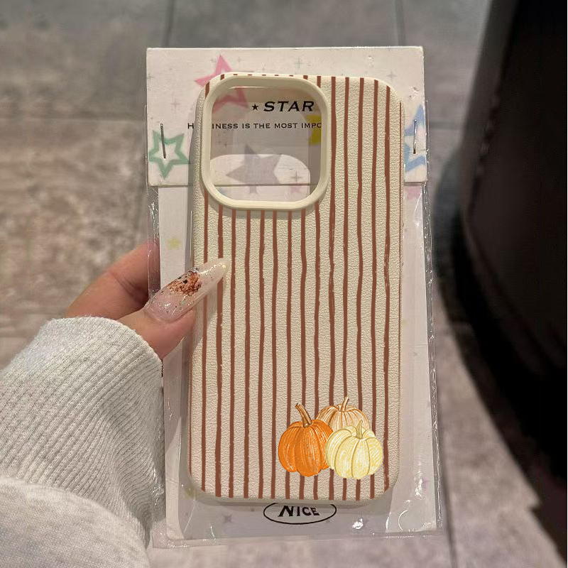 Phone Cases Xr Iphone - غطاء هاتف بخطوط بنية على شكل