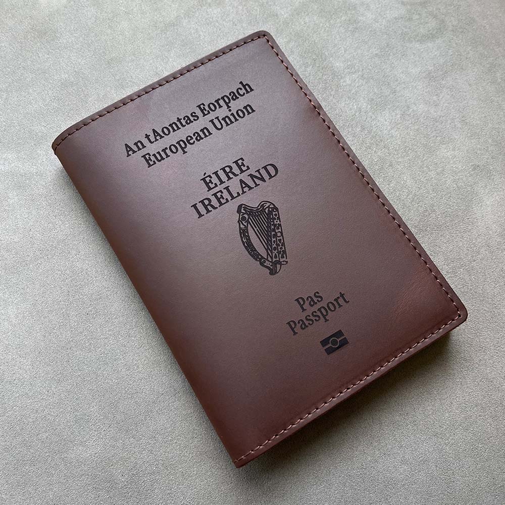 Phone Cases Ireland - غلاف جواز سفر من الجلد الايرلي