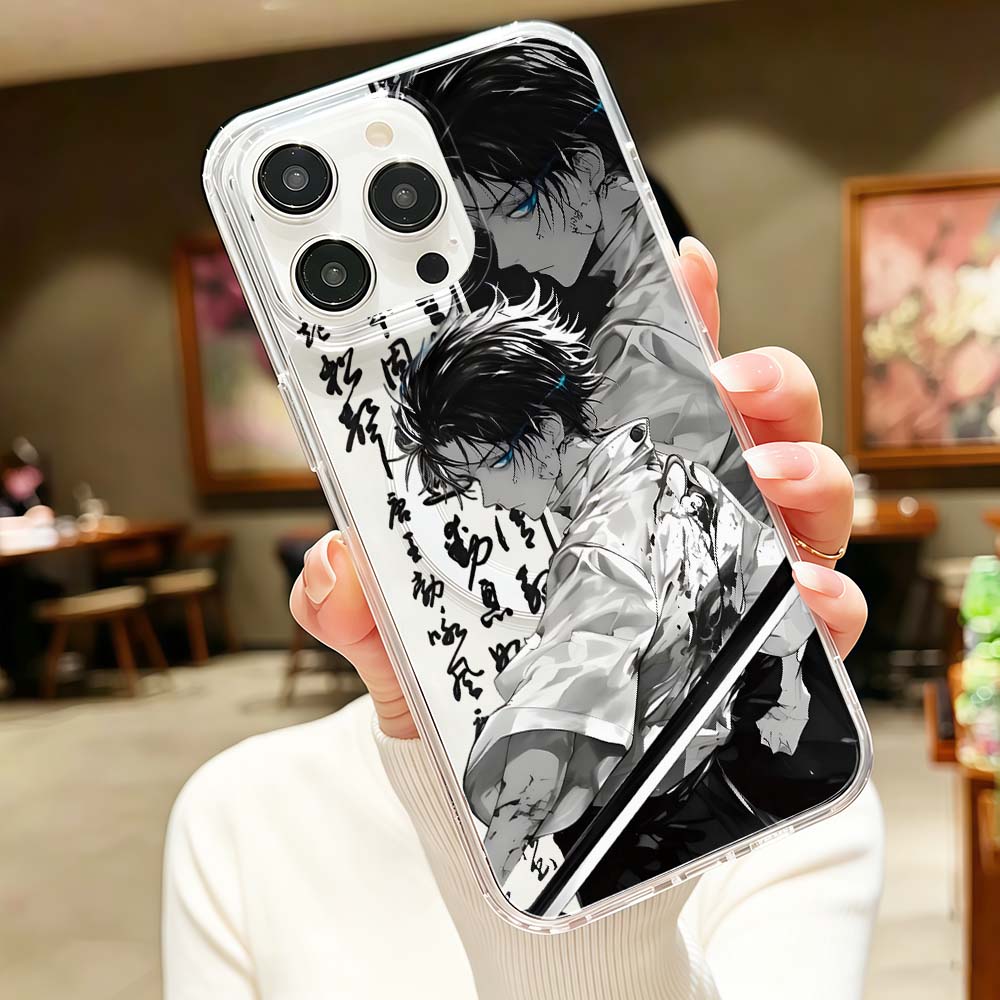 Phone Cases Jujutsu Kaisen - غطاء هاتف أنيمي J-Jujutsu K-Kaisen لآيفون