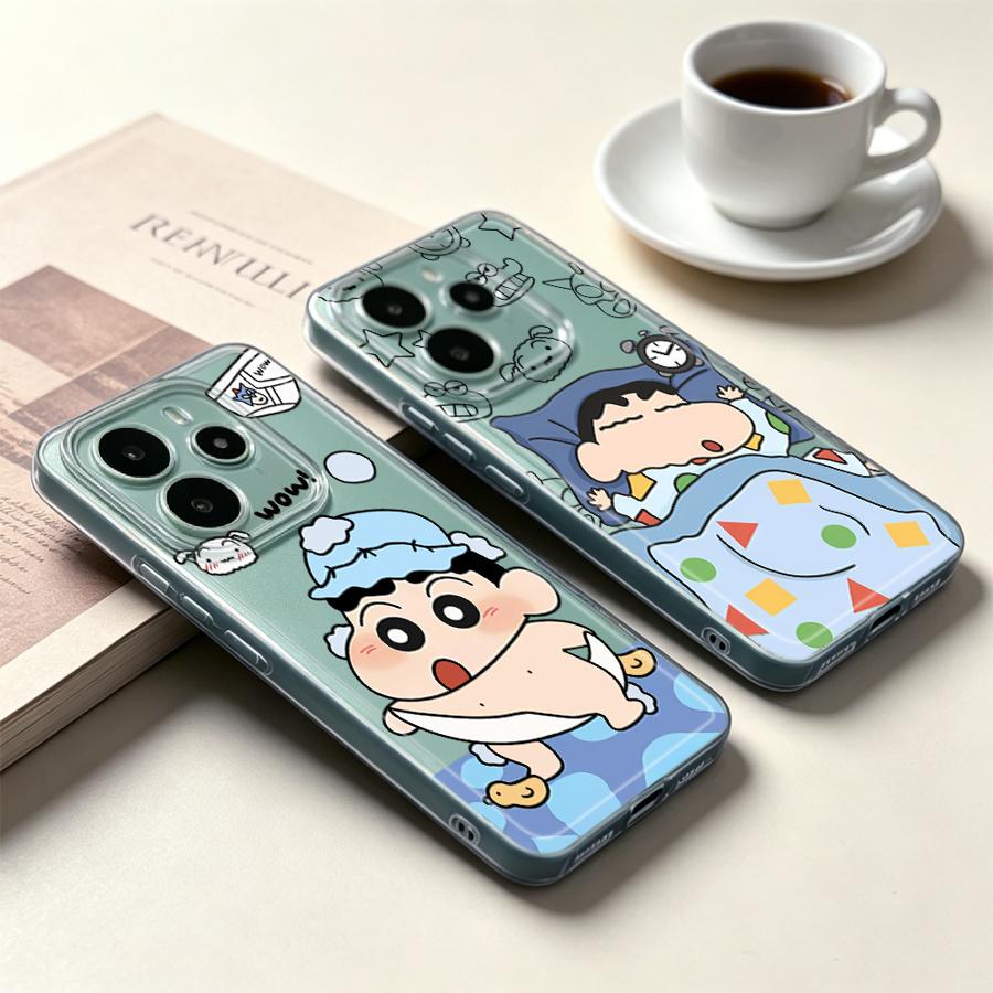 Phone Cases Xiaomi 15 - غطاء هاتف لطيف من شين-تشان لهواتف