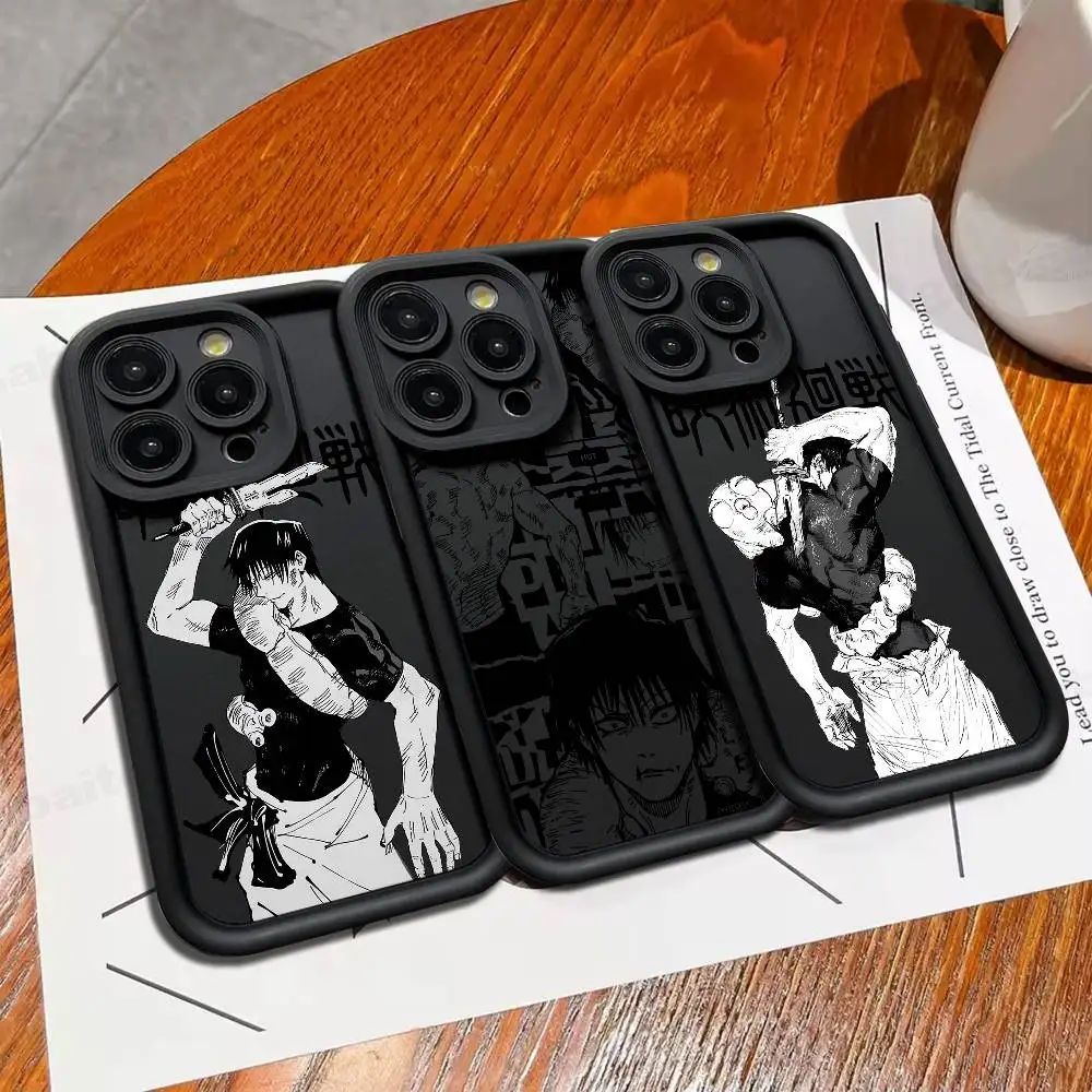 Phone Cases Jujutsu Kaisen - جراب هاتف سيليكون جديد ومقاوم للصدمات