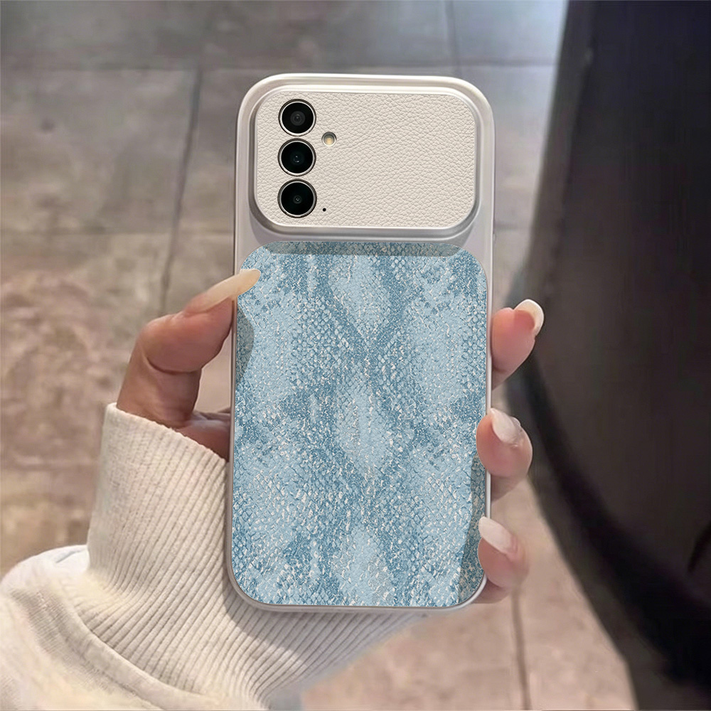 غطاء هاتف بنقشة جلد الثعبان مع - مراجعة Phone Cases Galaxy A16 5G وسعره