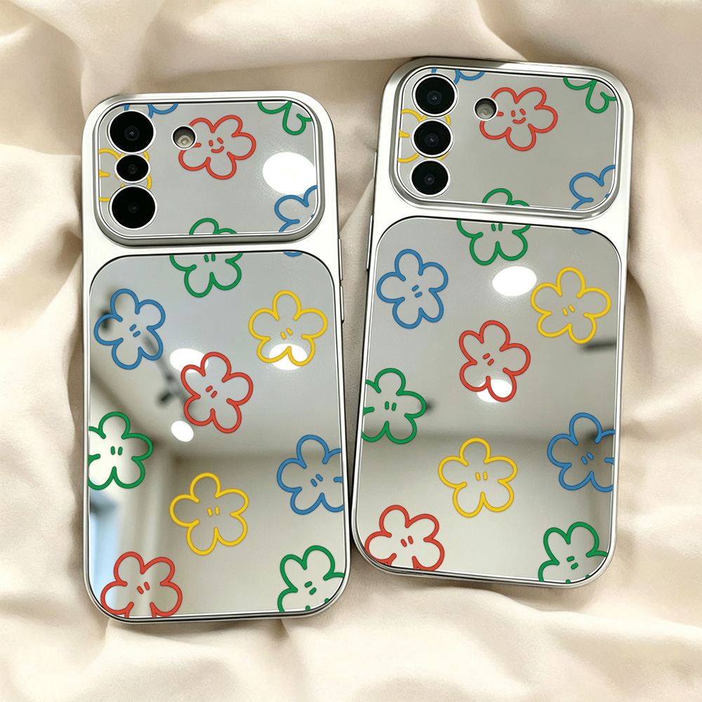 غطاء هاتف مزين بمرآة مكياج وزه - مراجعة Phone Cases Galaxy A16 5G وسعره