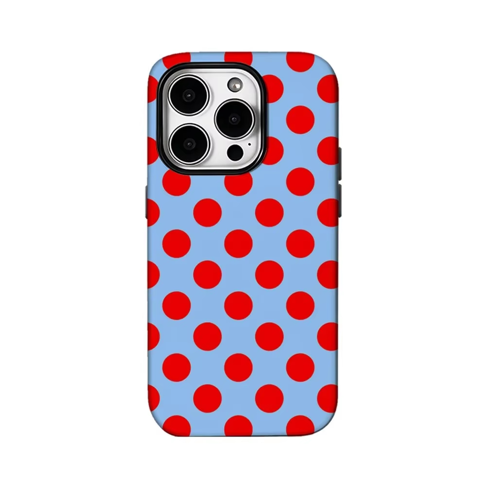 غطاء هاتف بتصميم نقاط البولكا  - مراجعة Phone Cases Iphone 13 وسعره