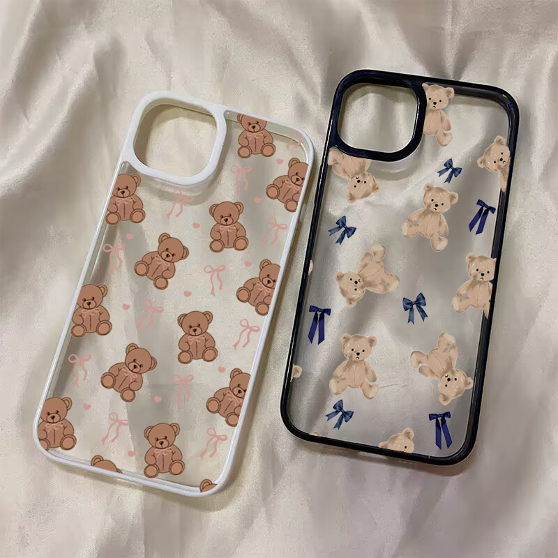 لطيف دمية دب Bowknot قضية الها - مراجعة Phone Cases Galaxy A16 5G وسعره