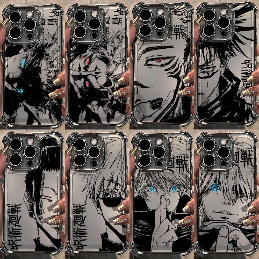 غطاء هاتف مطلي بتصميم أنمي جوج - مراجعة Phone Cases Jujutsu Kaisen وسعره