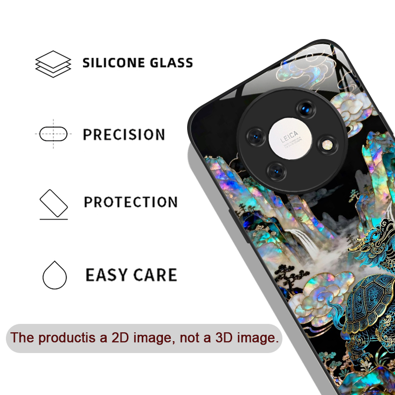 غطاء هاتف أنيق بنقشة التنين وا - مراجعة Phone Cases Xiaomi 15 وسعره