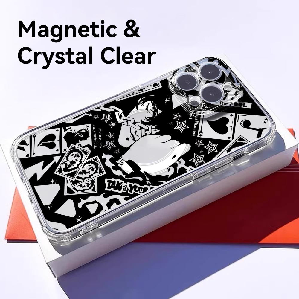 غطاء هاتف مغناطيسي شفاف بتصميم - مراجعة Phone Cases Iphone 13 وسعره