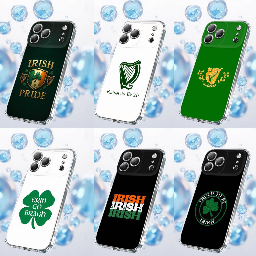 غطاء هاتف شفاف بتصميم علم أيرل - مراجعة Phone Cases Ireland وسعره