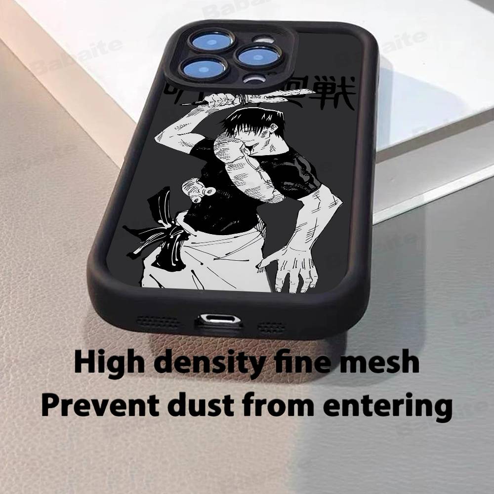 جراب هاتف سيليكون جديد ومقاوم  - مراجعة Phone Cases Jujutsu Kaisen وسعره